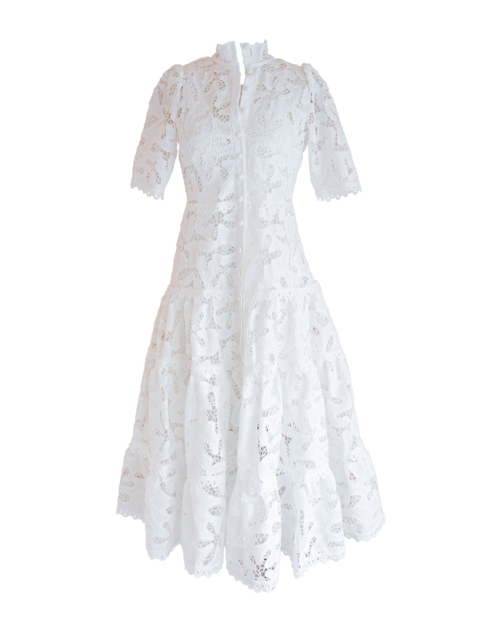 Ledina Dress-White