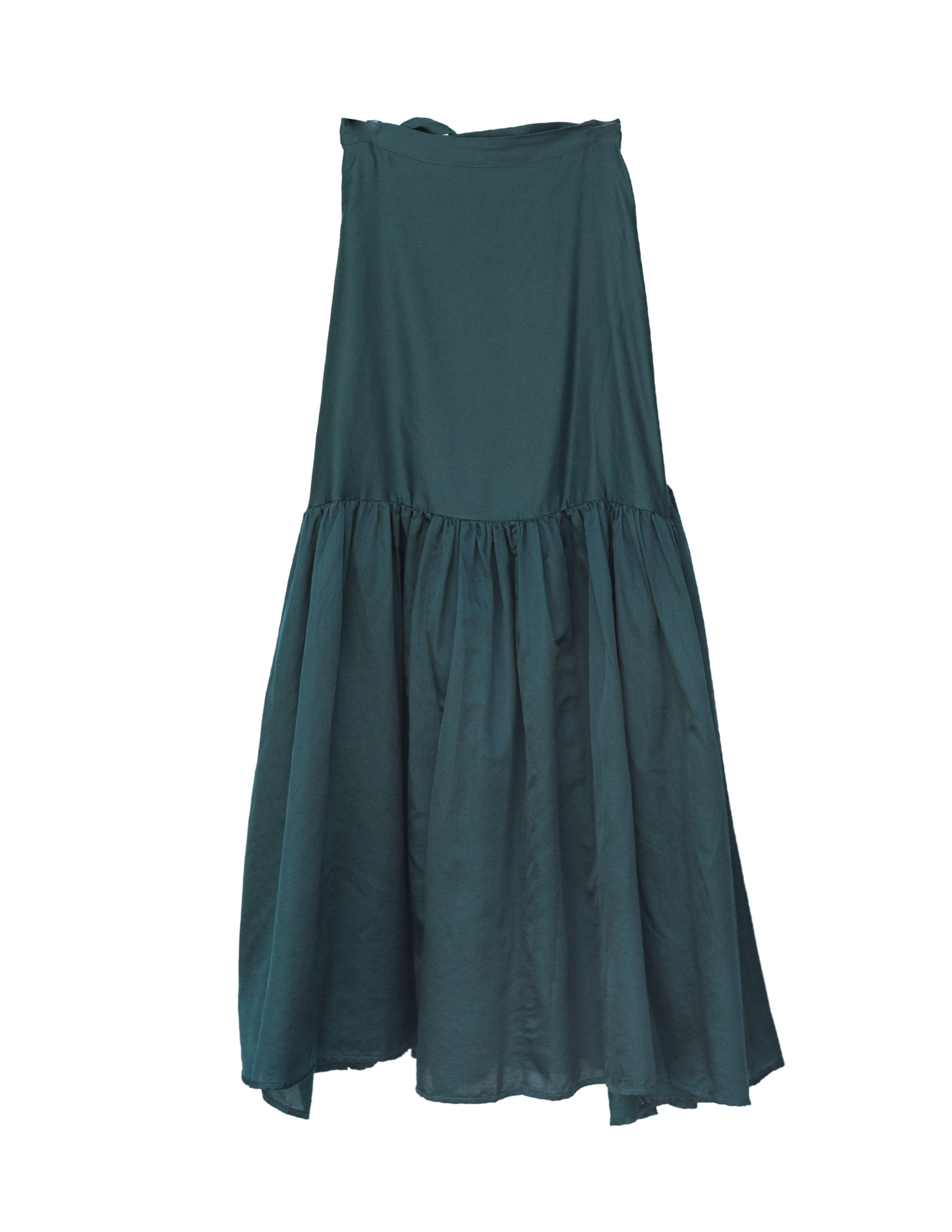 Opera Ruffle Skirt - Emerald
