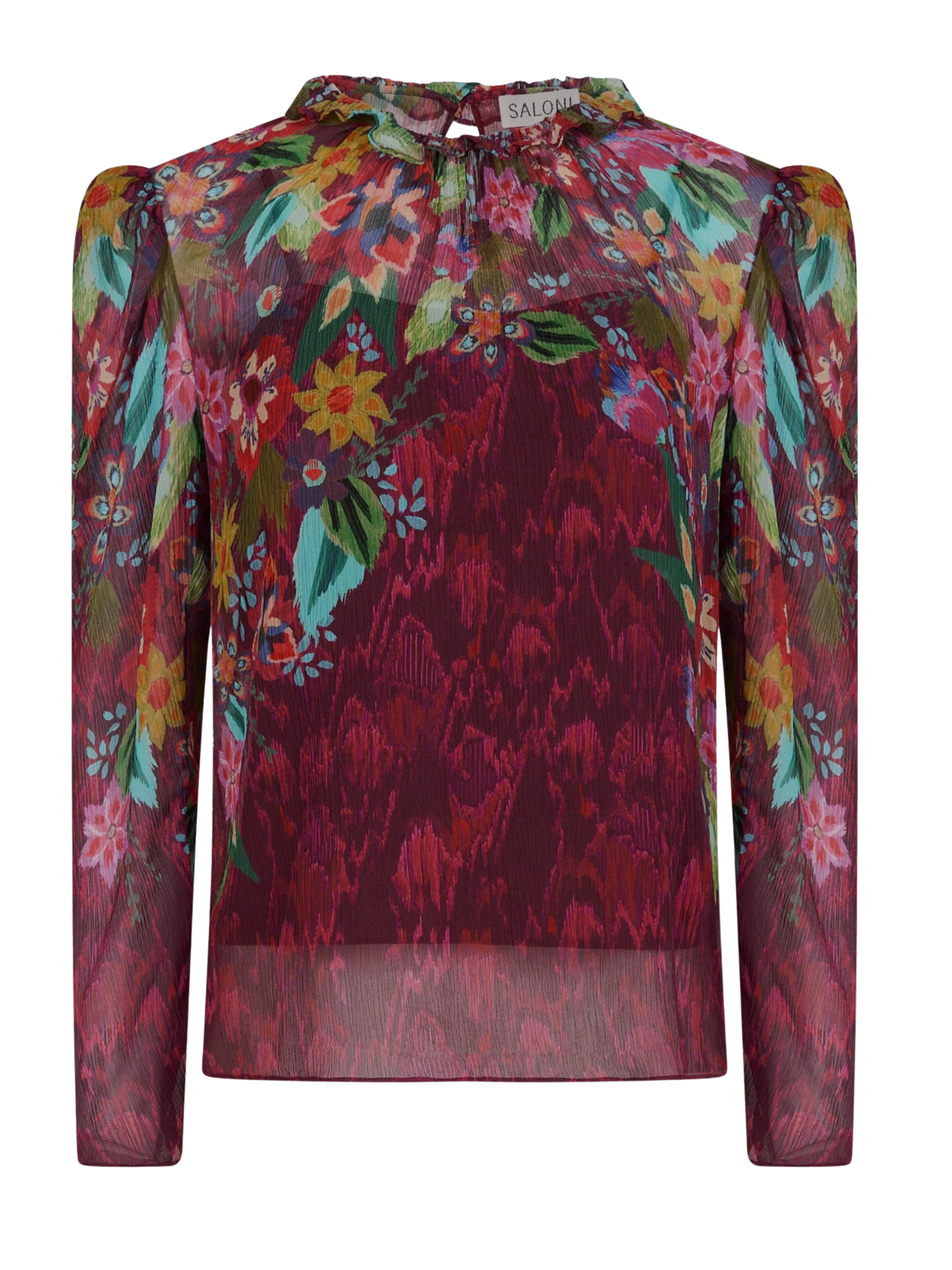 Mel-B Top - Astilbe Bouquet