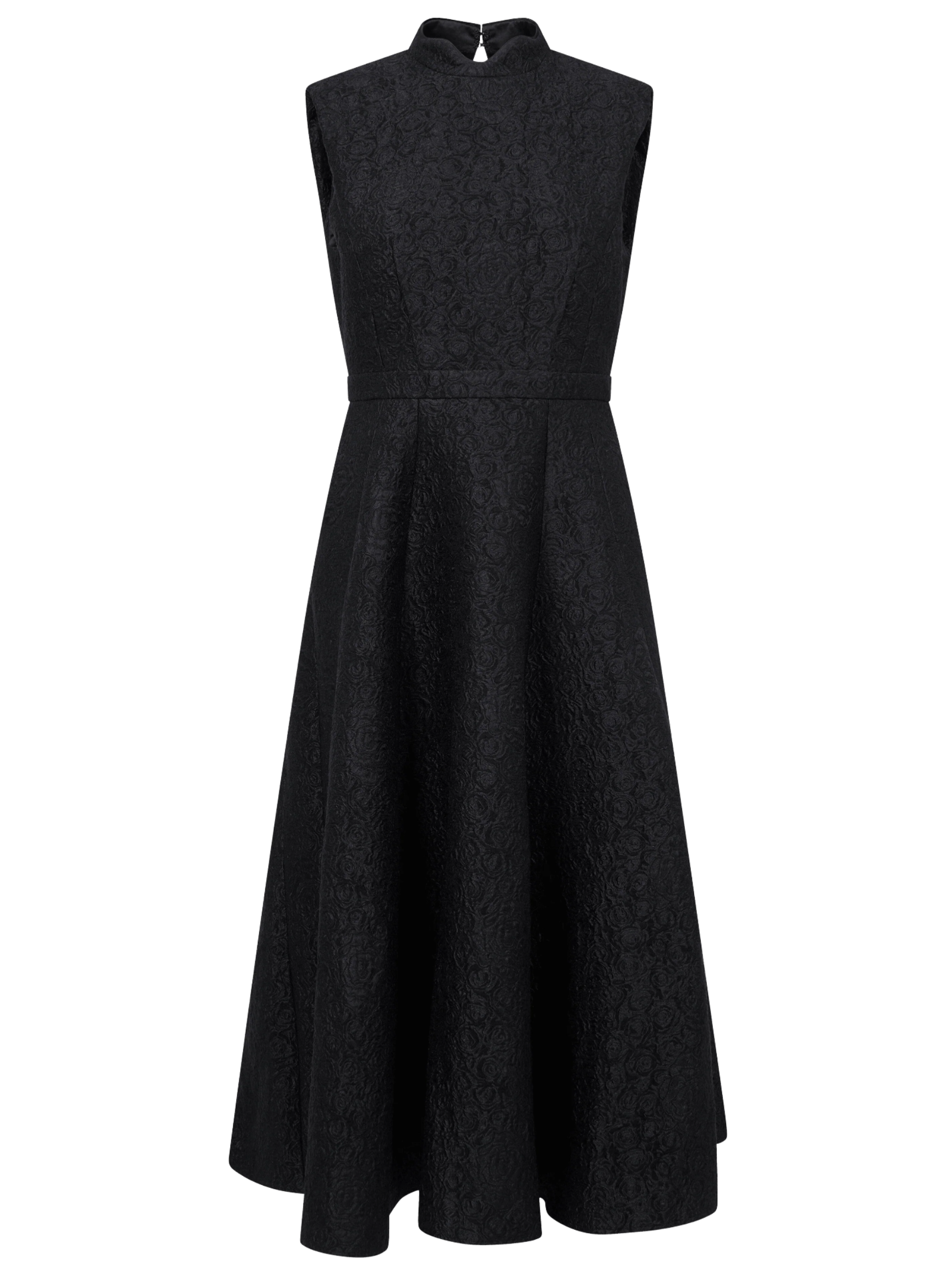 Flora Dress - Noir Rose