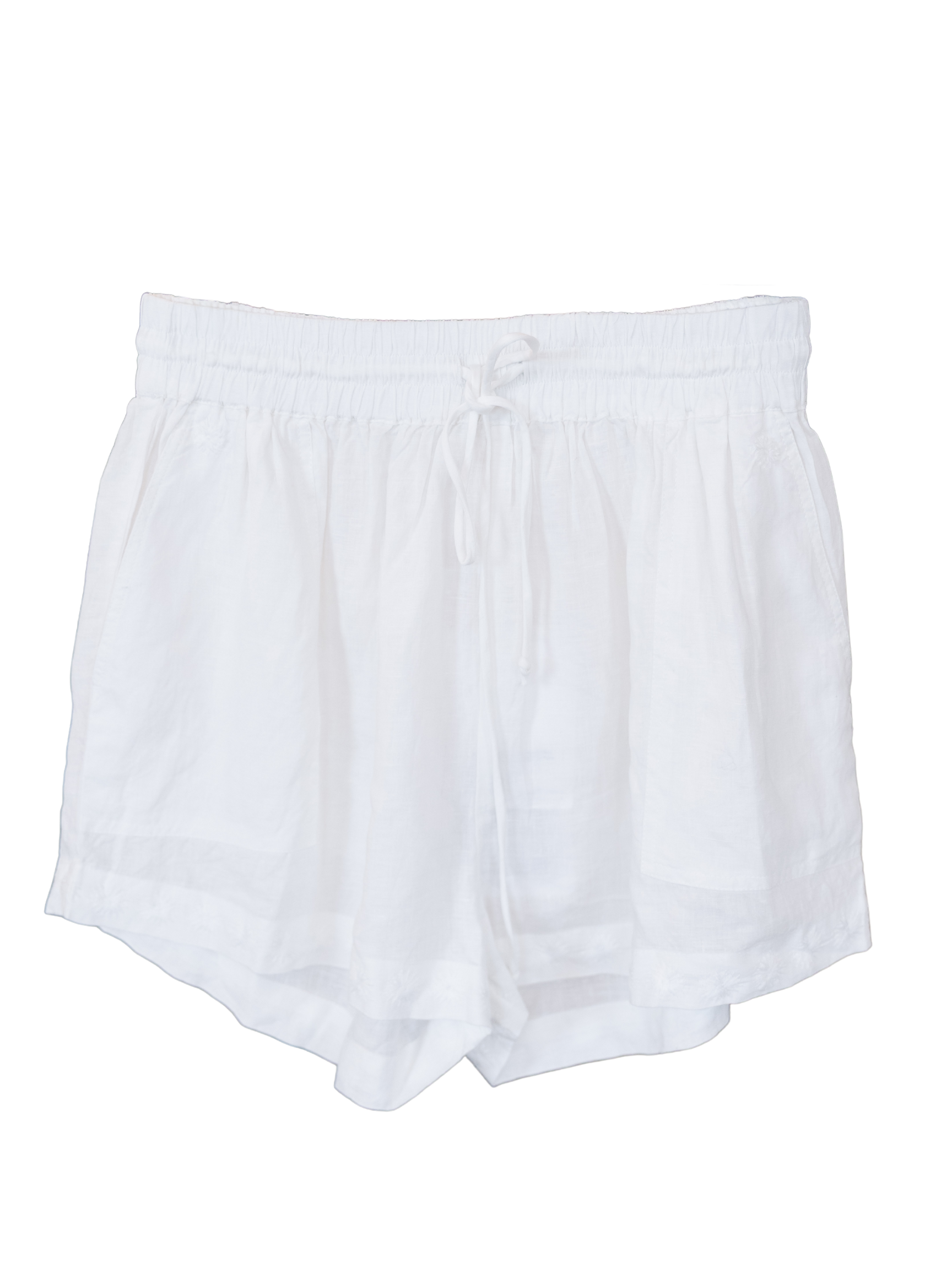 Newbury Riven Shorts - Ecru