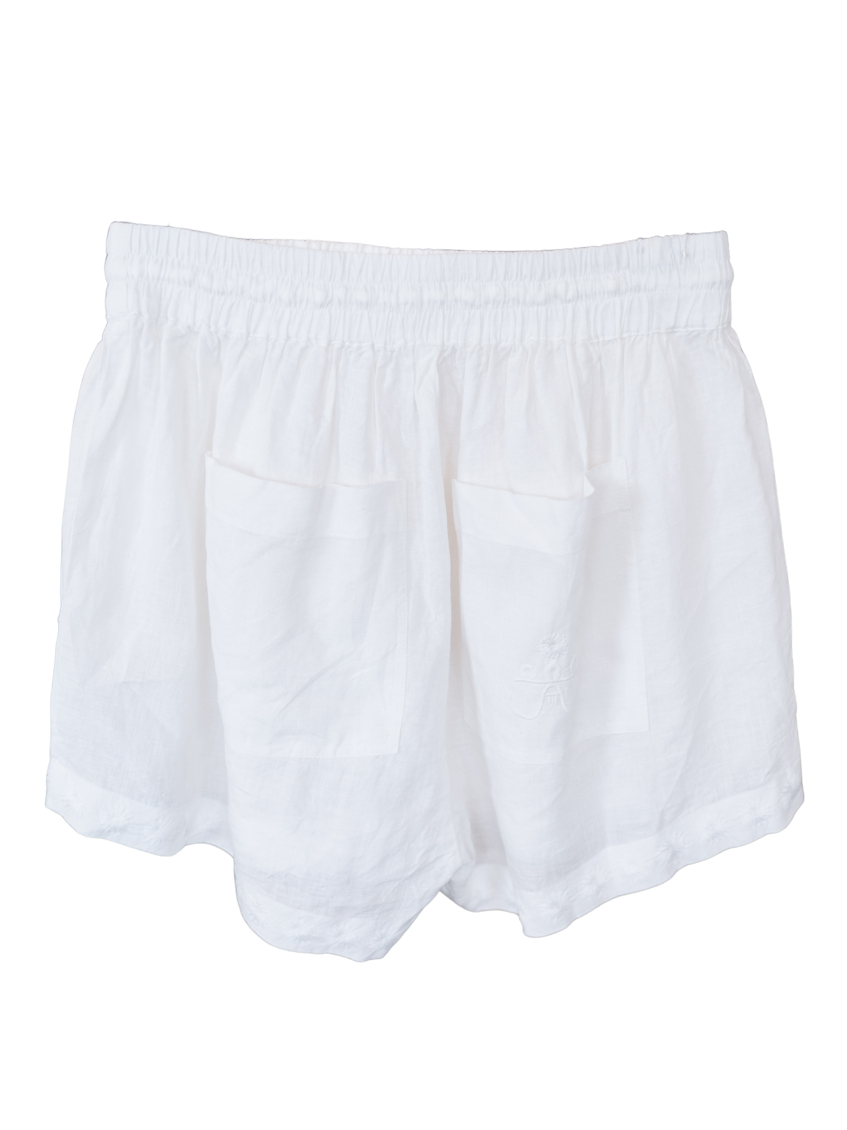Newbury Riven Shorts - Ecru