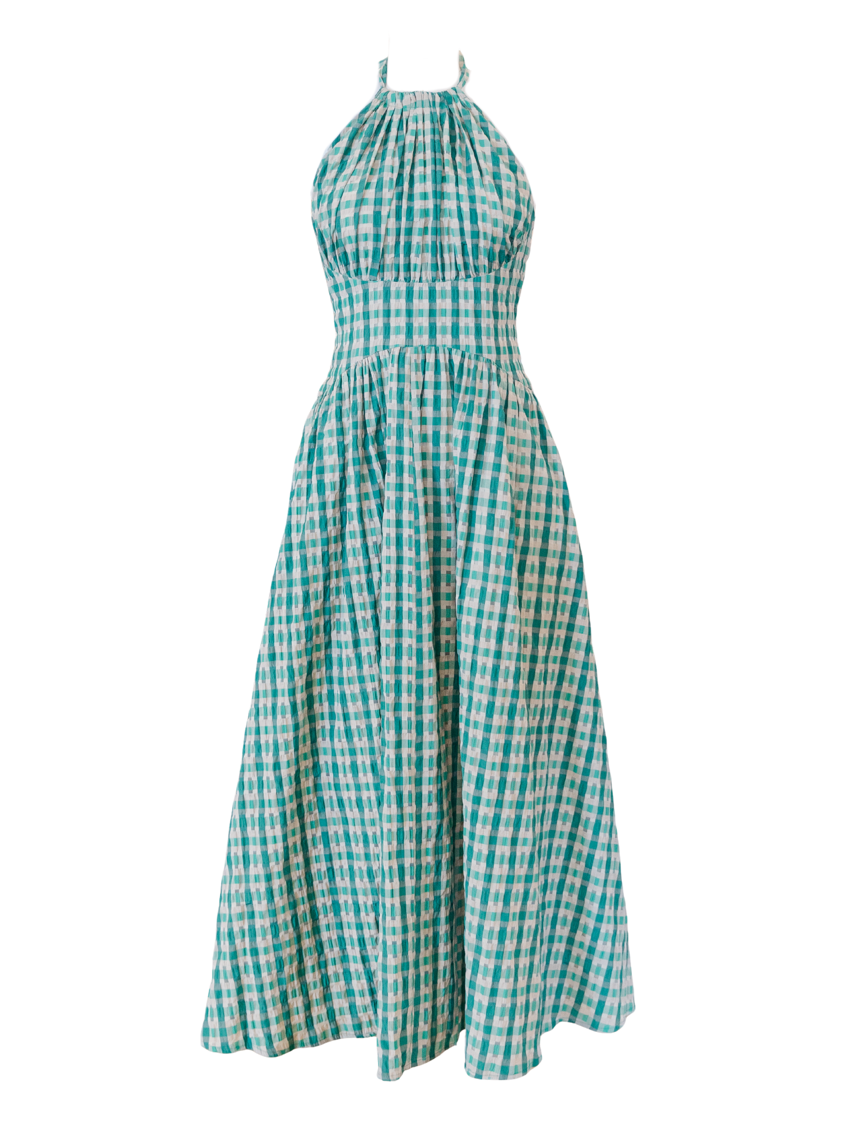 Halter In The Name Of Love - Green Check