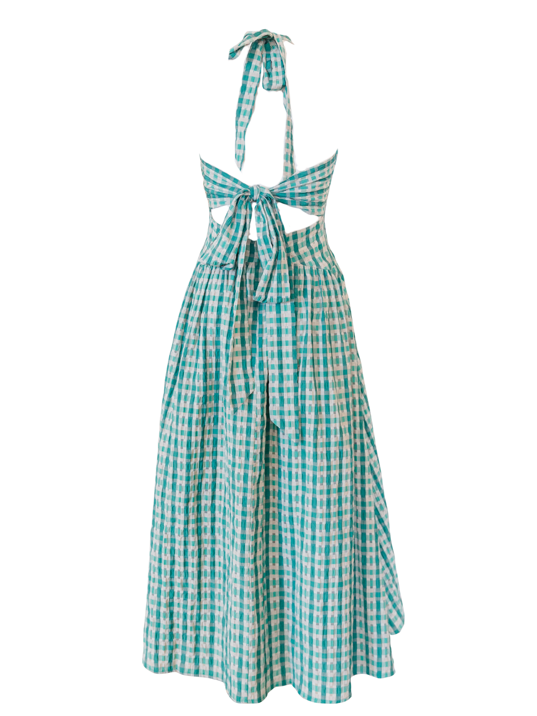 Halter In The Name Of Love - Green Check