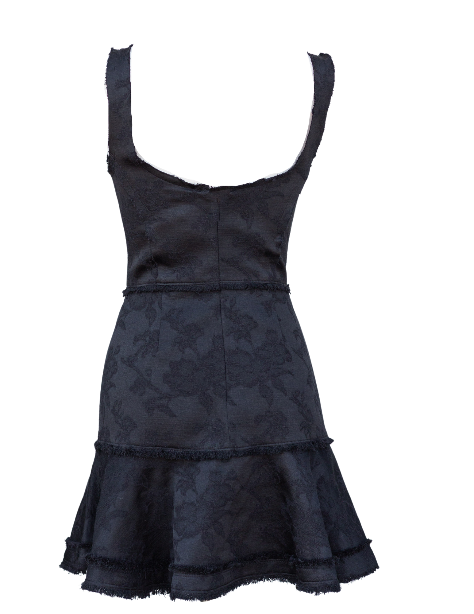 Noely Dress - Noir Brocade