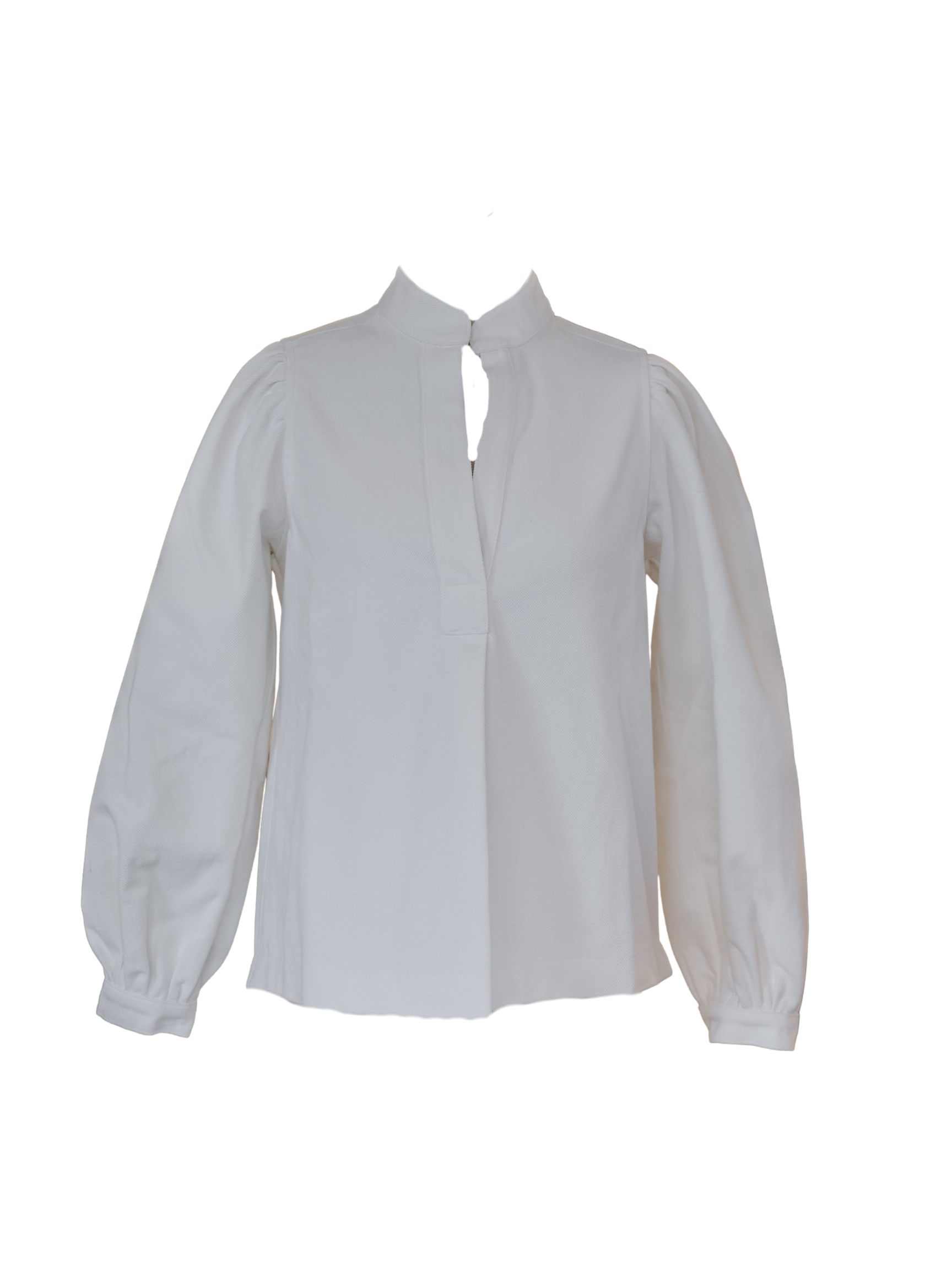 Laura Top - White Denim