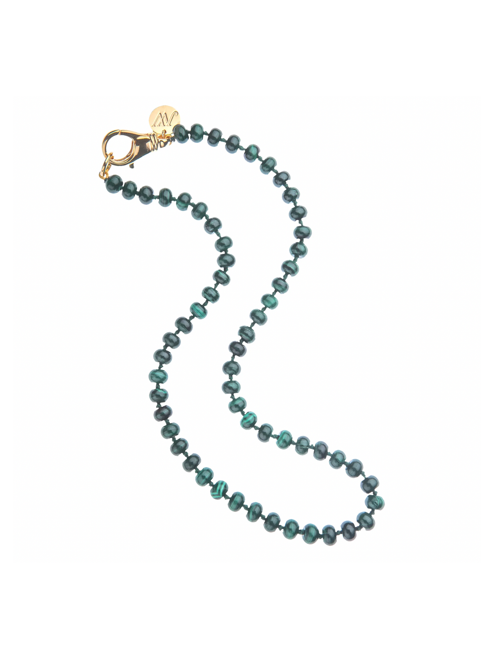 Malachite Beaded Necklace