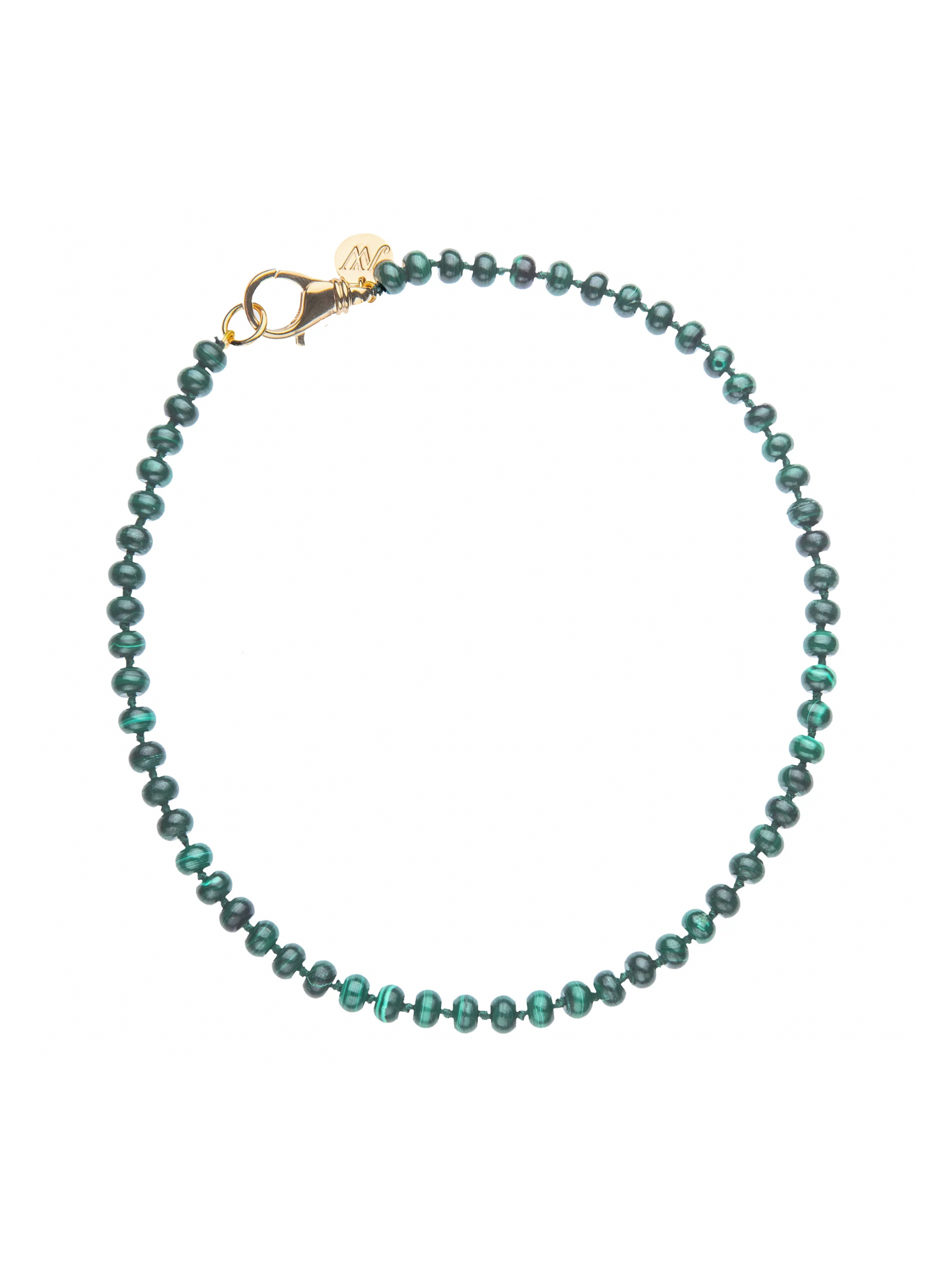 Malachite Beaded Necklace