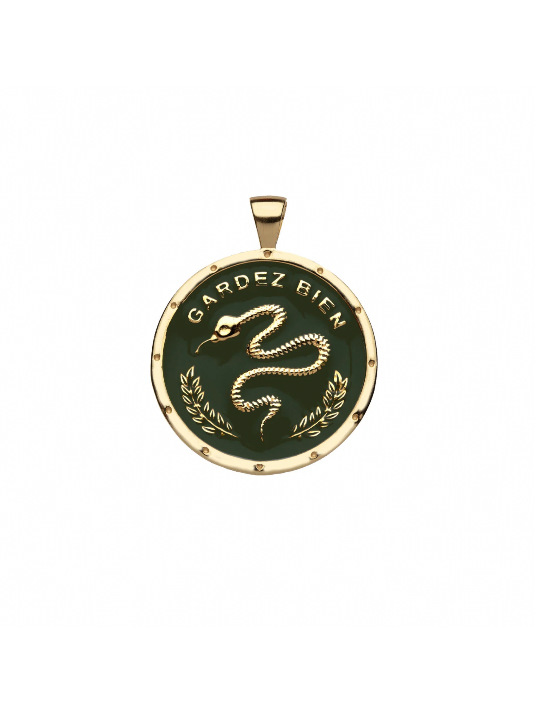 PROTECT Original Pendant Coin in Green