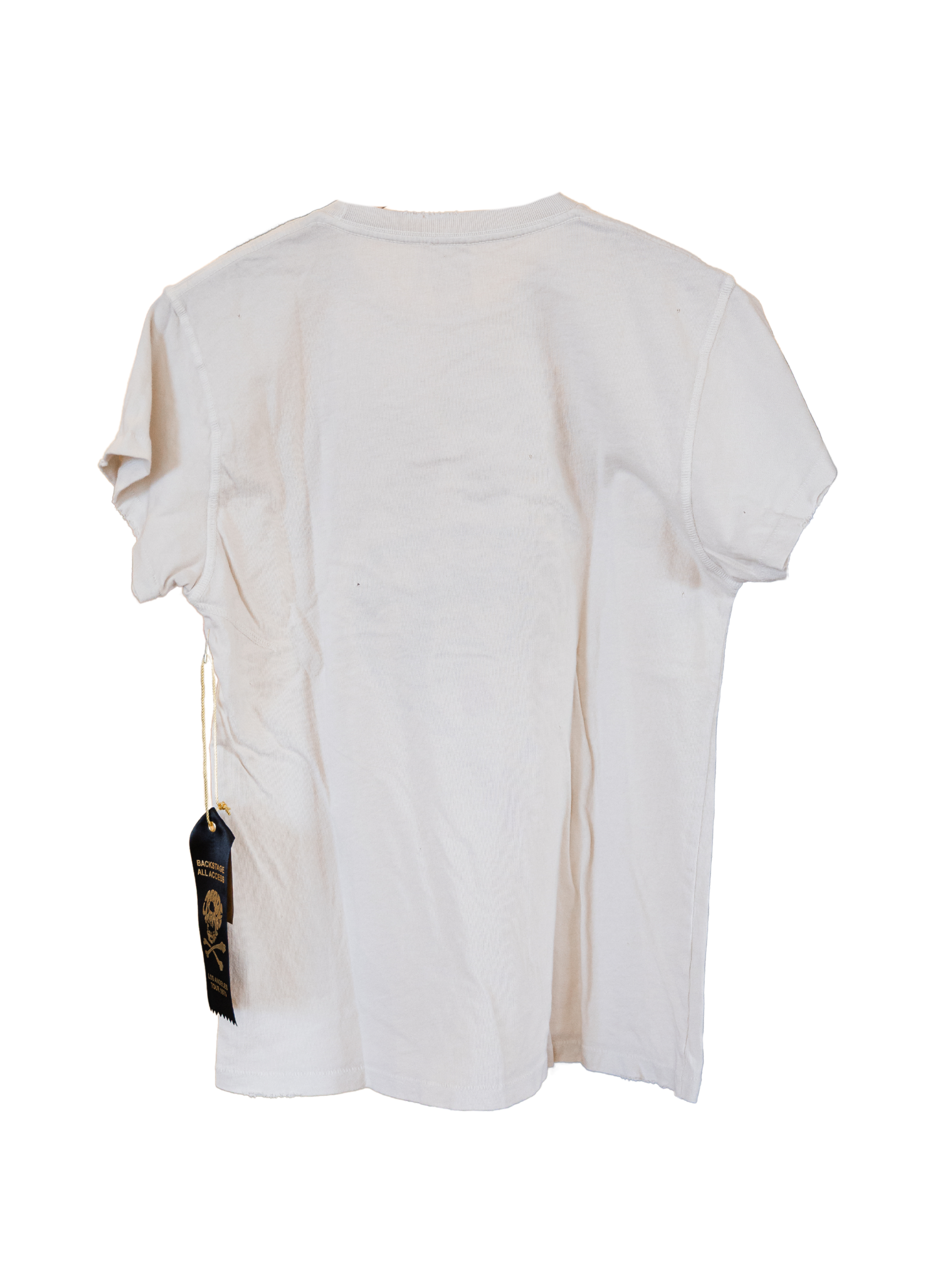 Stray Cats Crew Tee - Vintage White