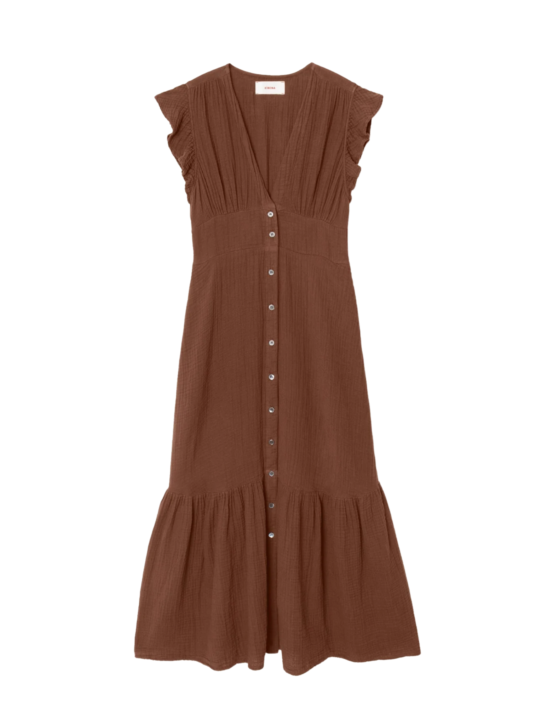 Davana Dress - Cocoa Bean