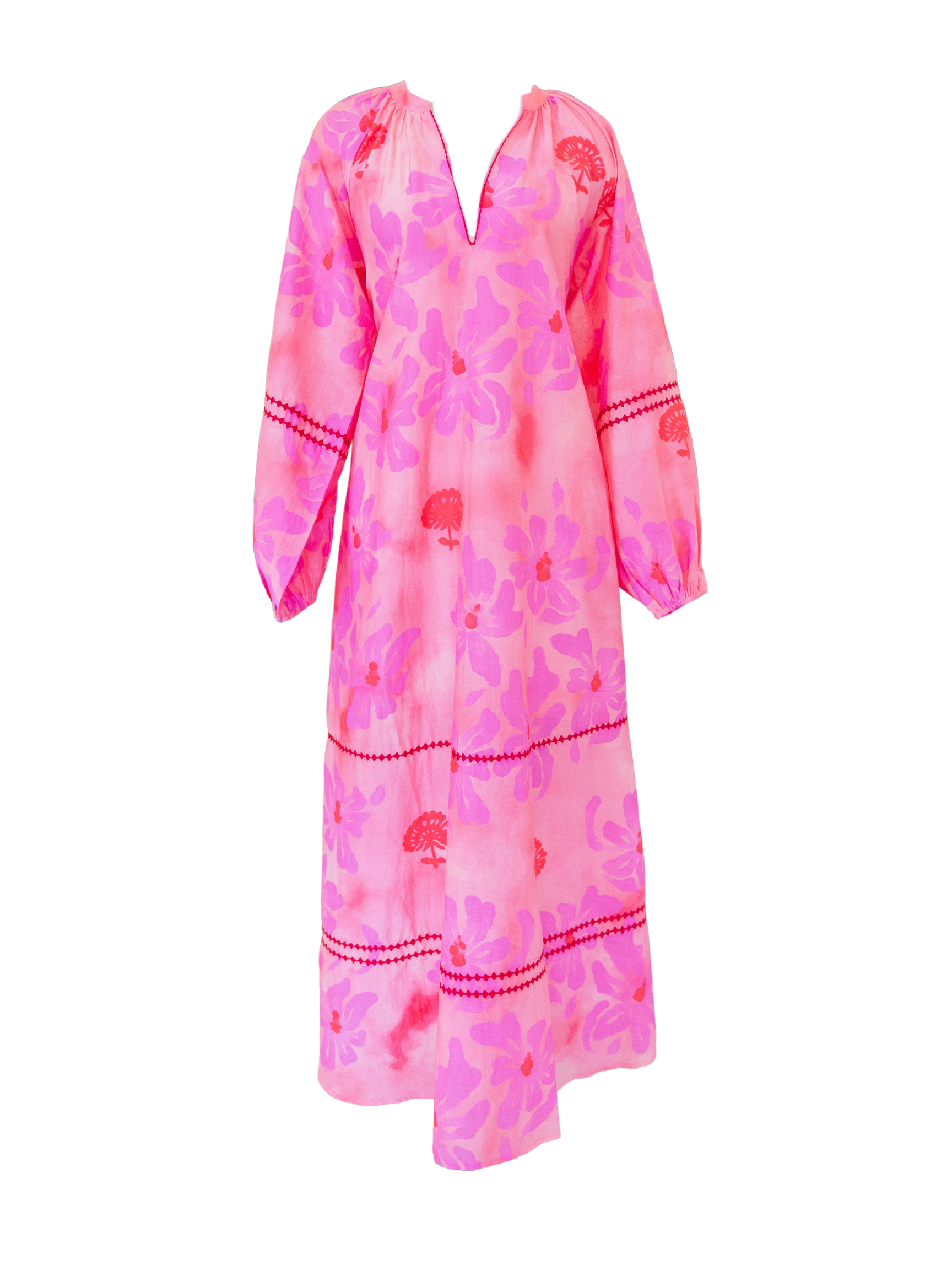 Piedras Quinn Maxi Dress - Pink