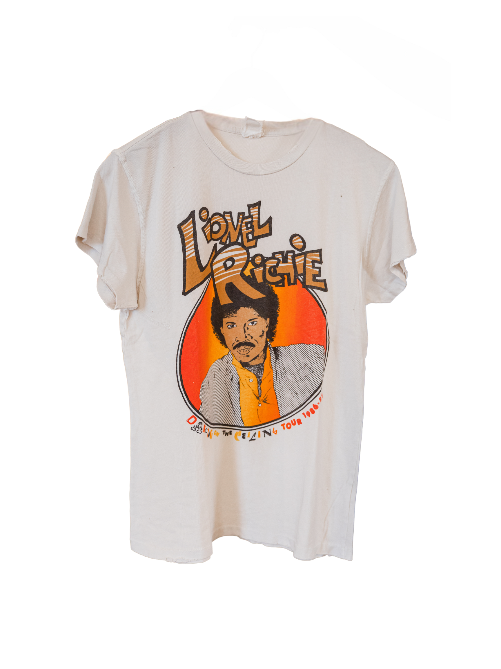 Lionel Richie Crew Tee - Vintage White