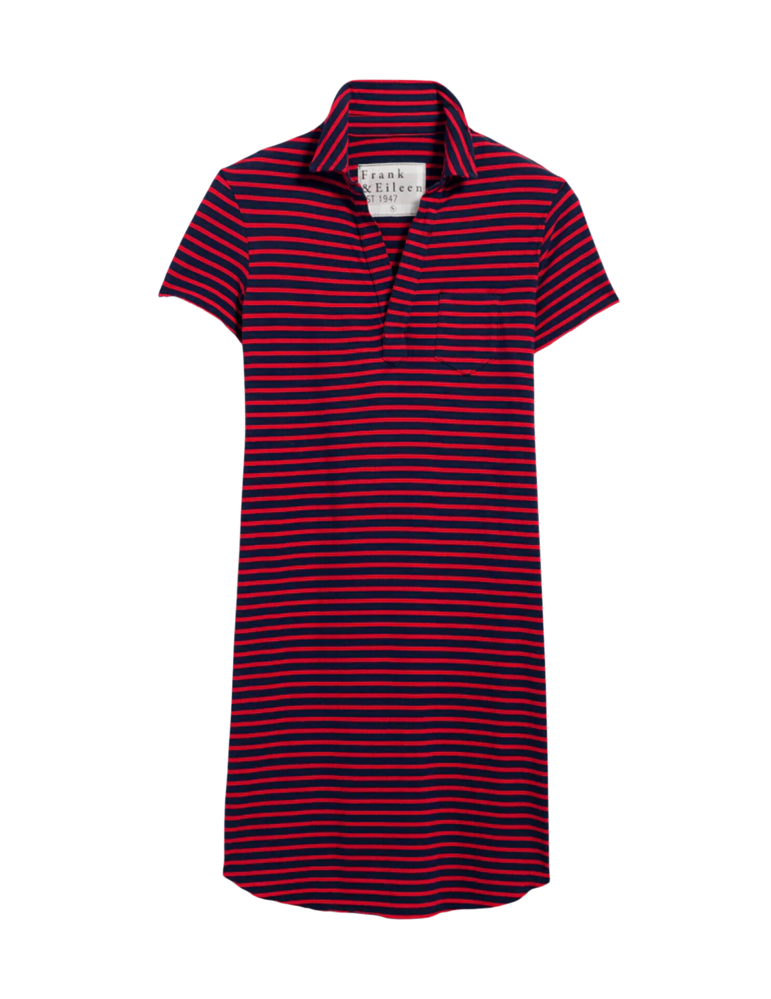 Lauren Polo Dress - British Royal Navy & Red