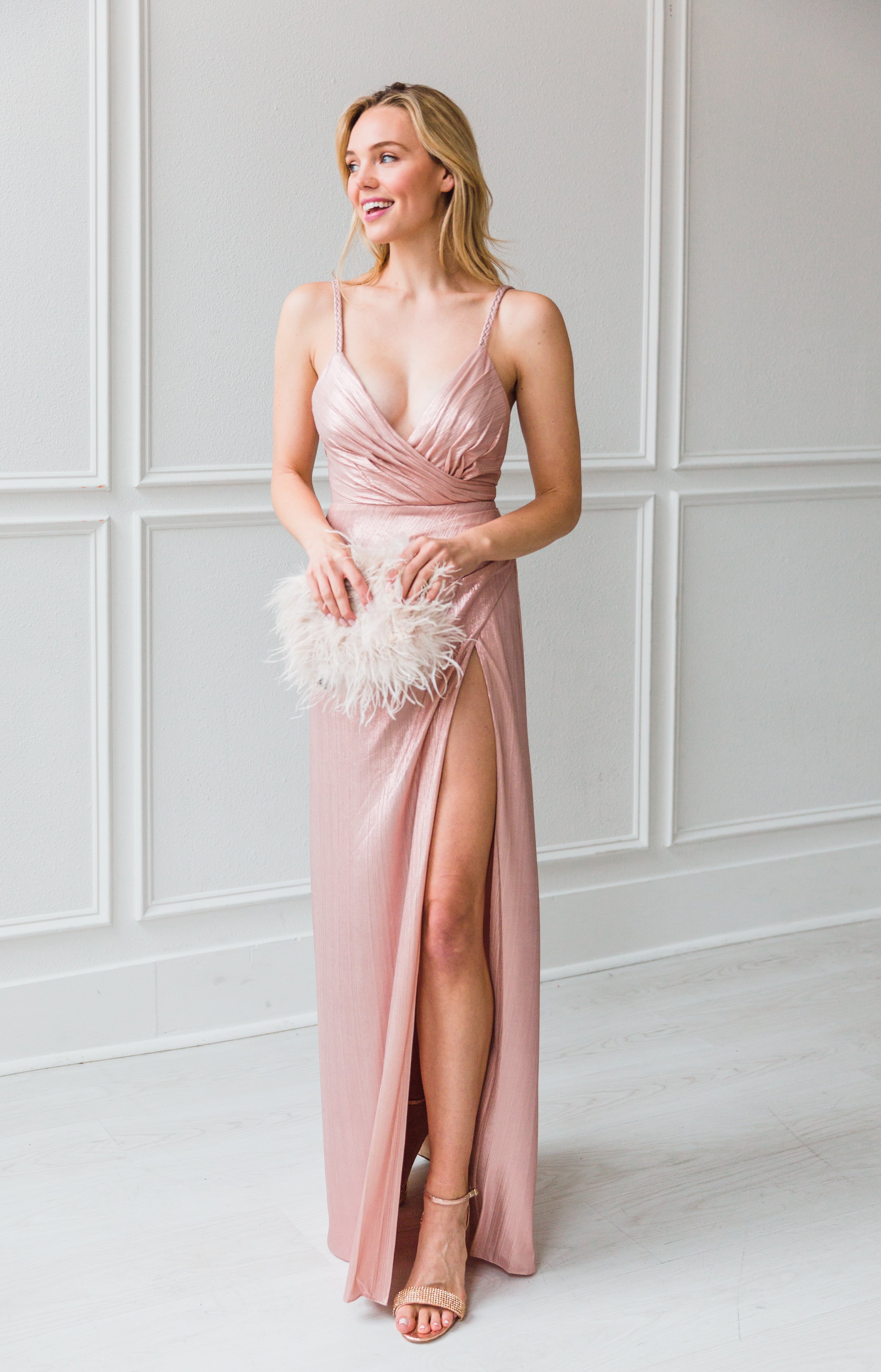 Yesi Dress - Dusty Pink