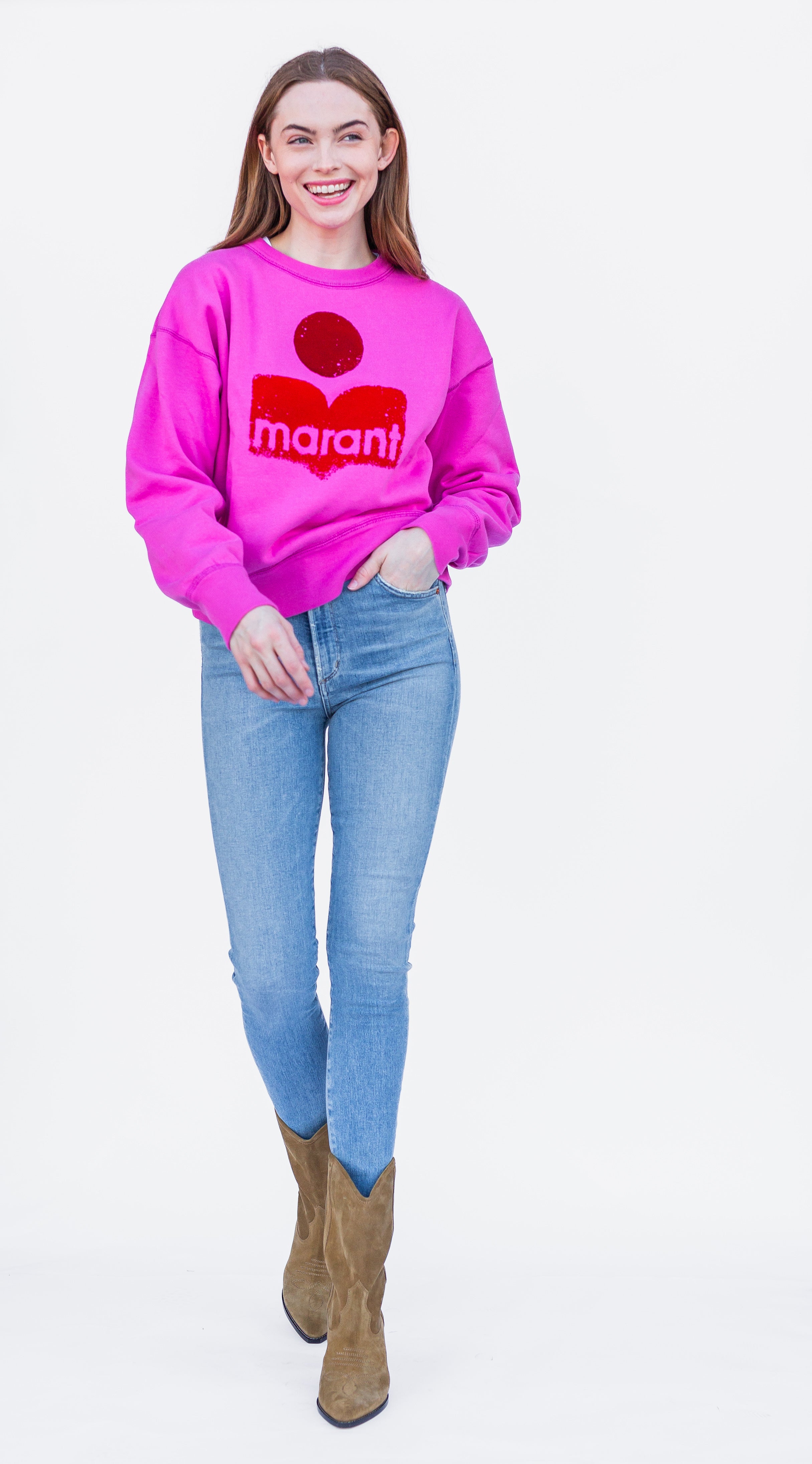 Mobyli Sweatshirt-Pink