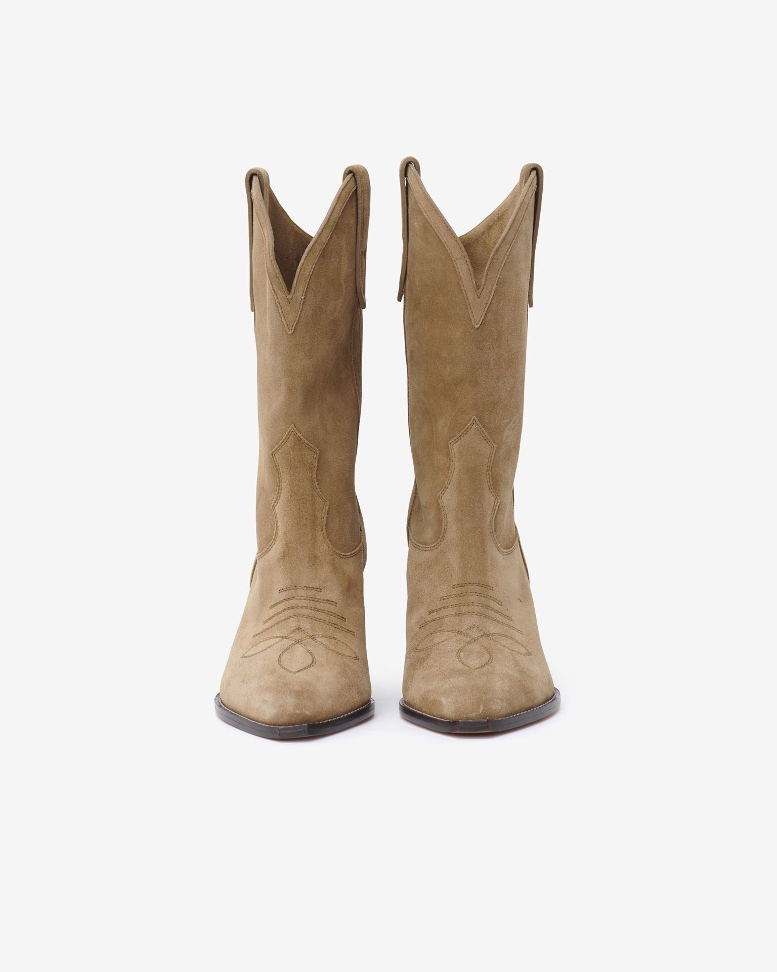 Luliette Boot-Suede Taupe