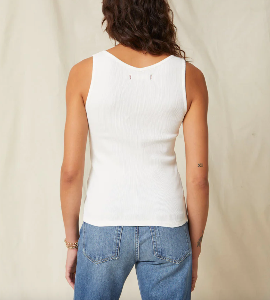Deeply Tank-Off White