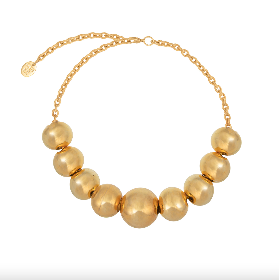 Golden Bubble Necklace