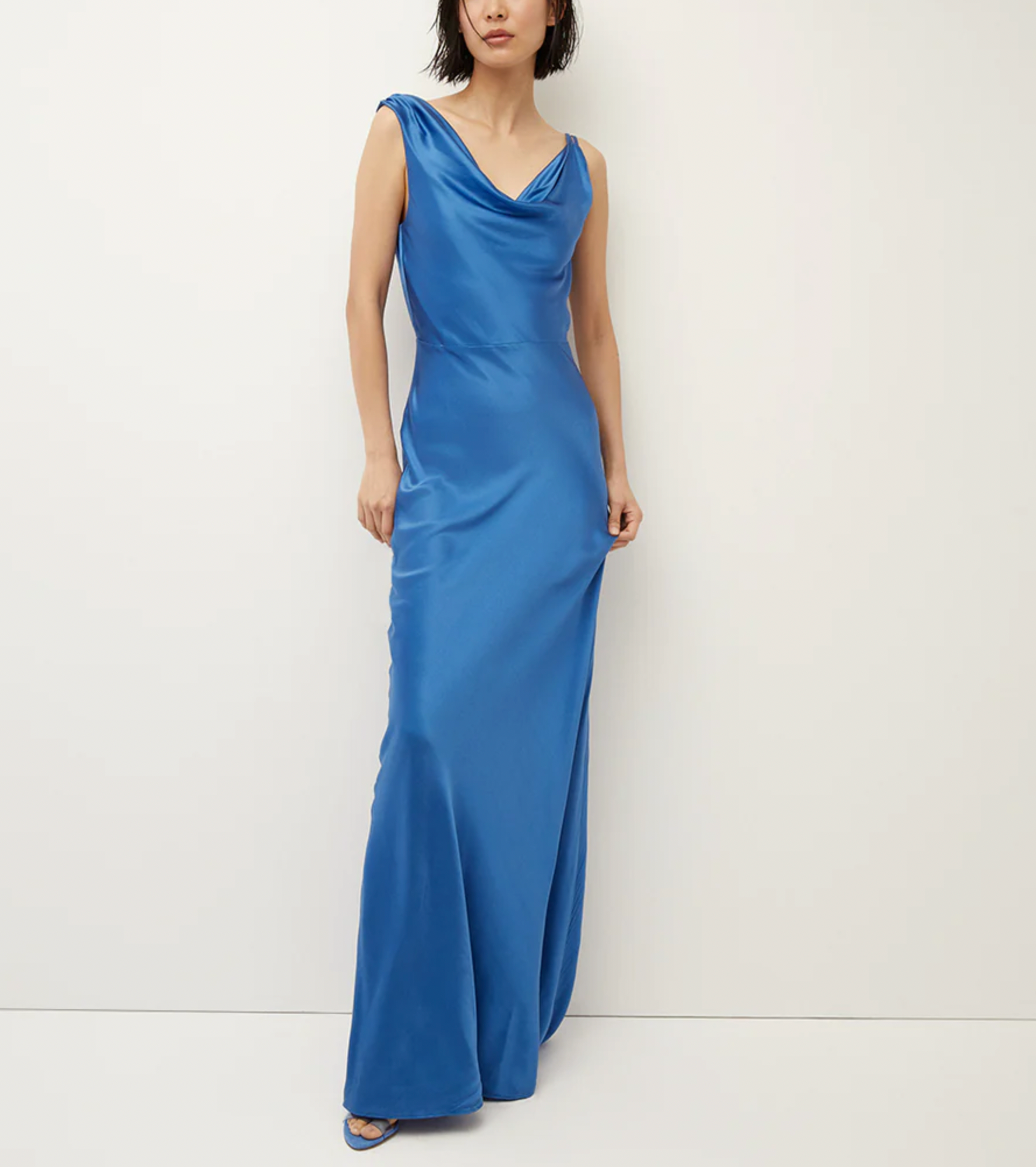 Sanderson Dress - Azure Blue