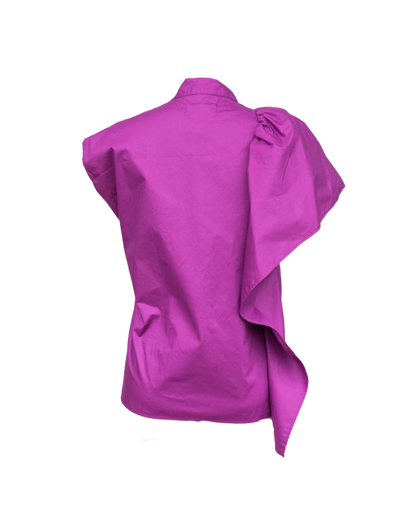Right Side Ruffle Top - Violet
