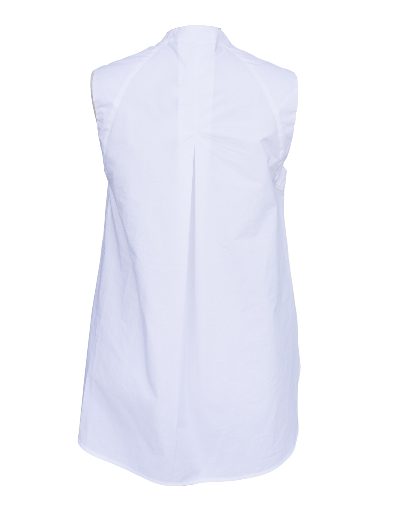 Sleeveless Shirt - White