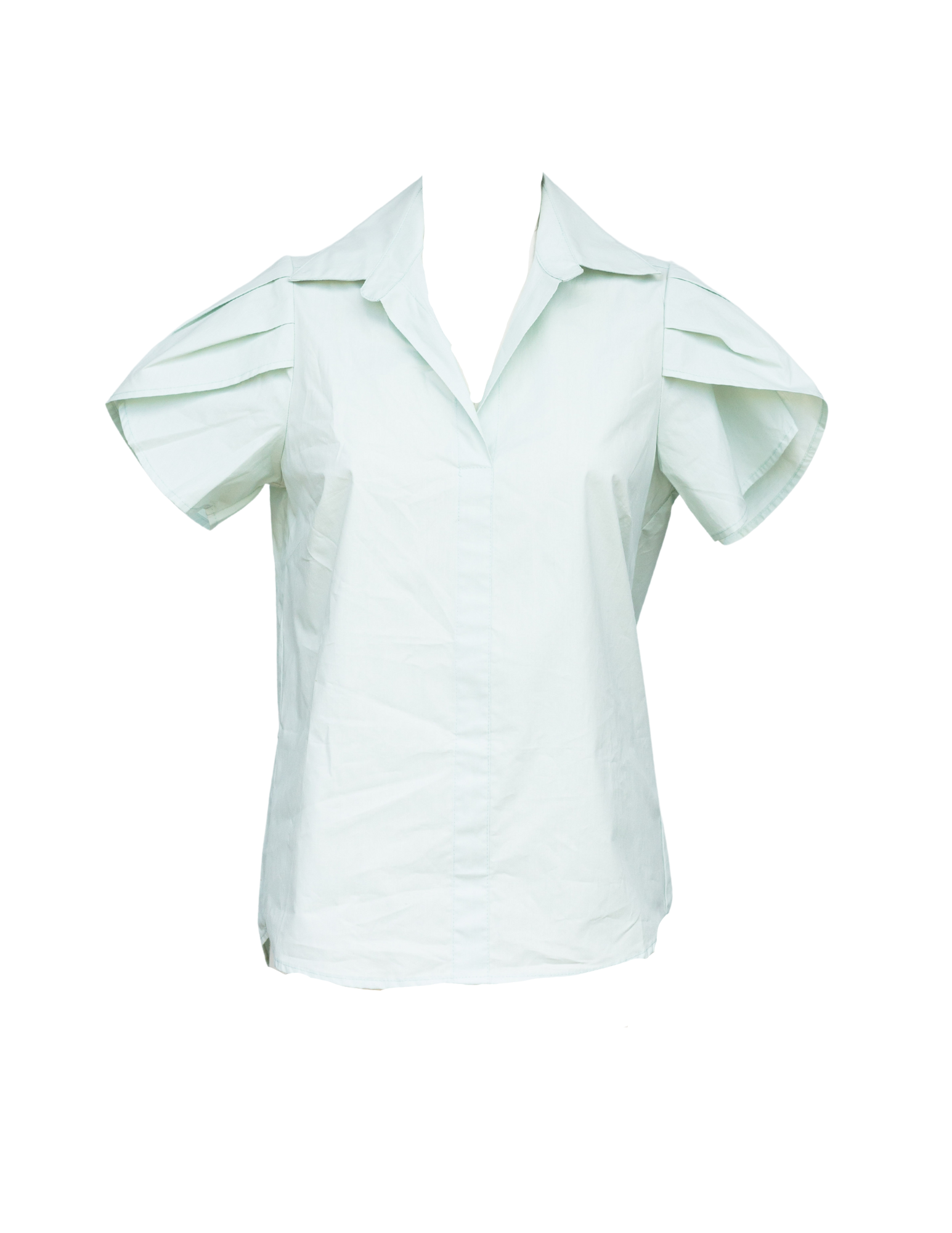 Beth Top - Mint Voile