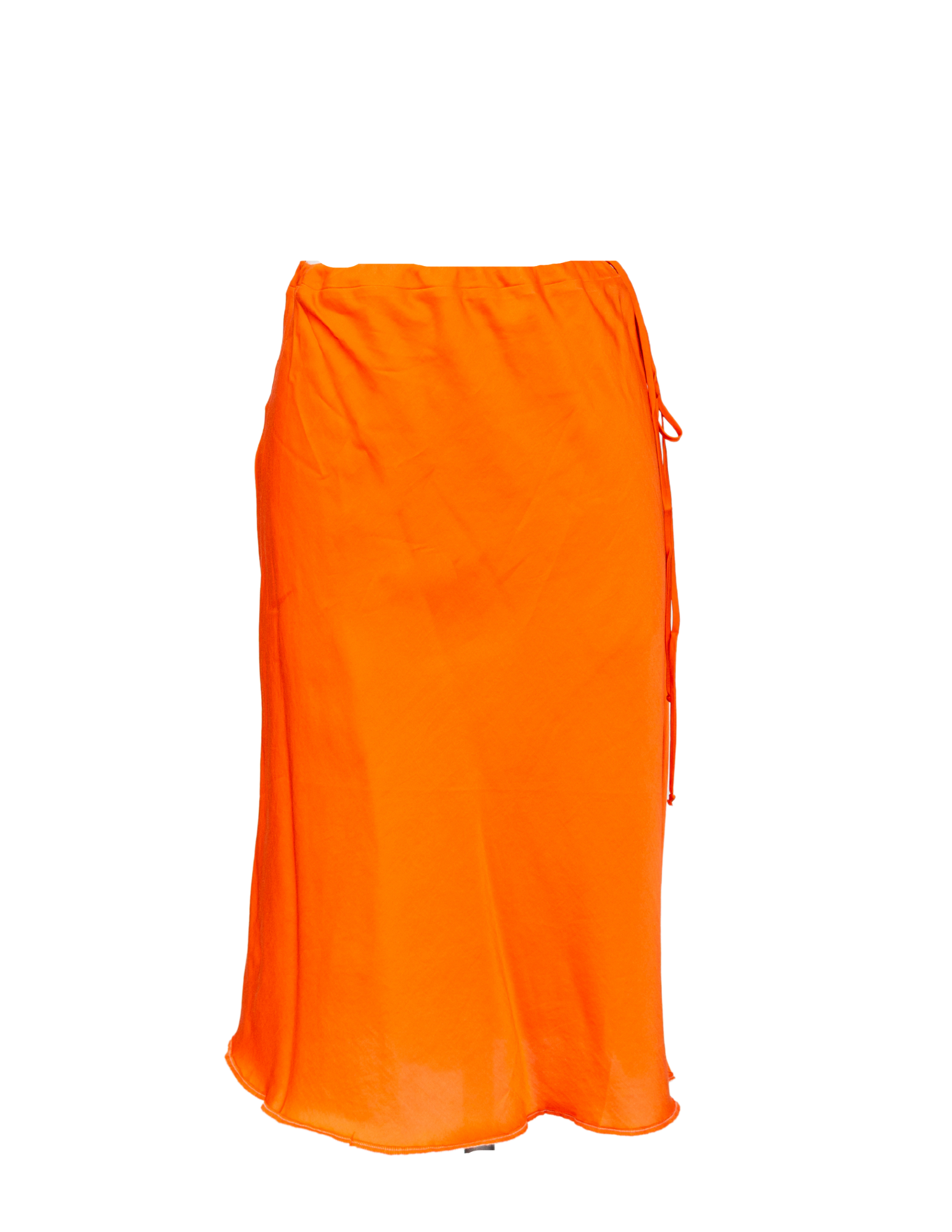 Paper Bag Skirt w/ Marrow - Clementine