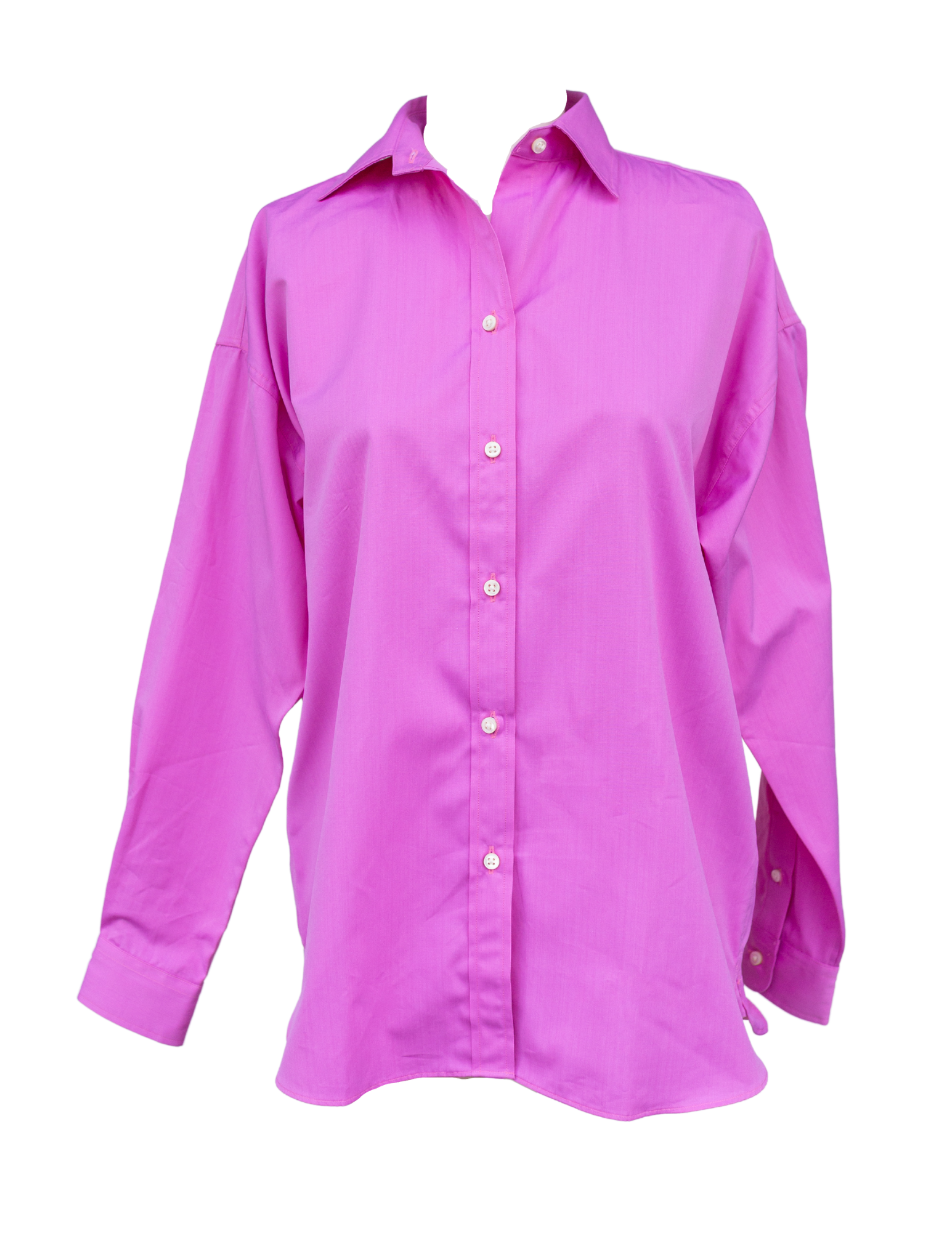 Elle Shirt - Pink Poplin