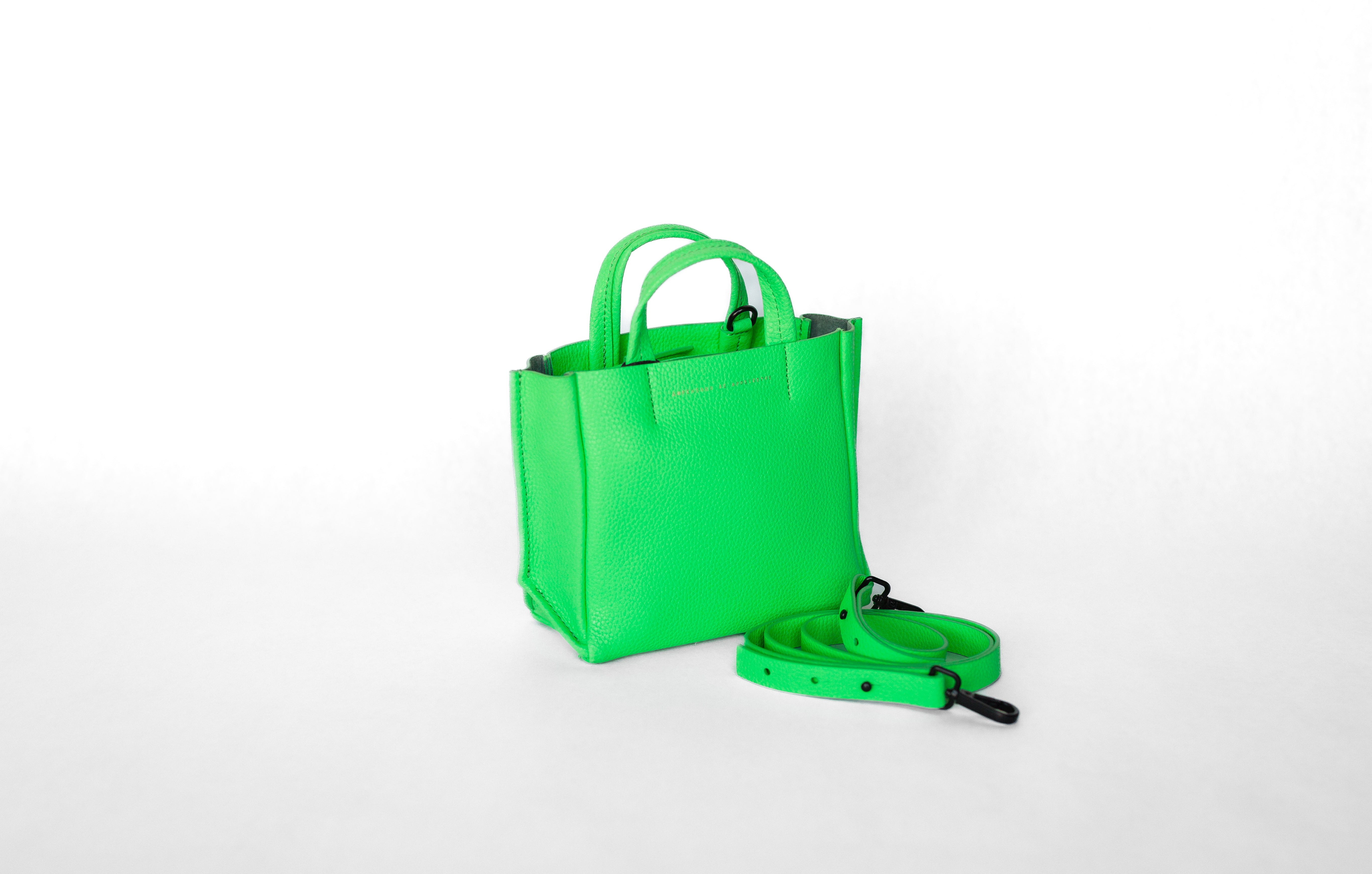 Micro Tote-Neon Green