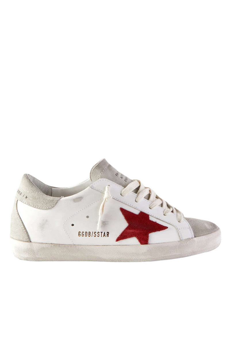 Super-Star Sneaker - White/Ice/Red